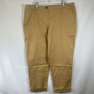 Wildfang The Essential Trouser Camel Size 18 Chino Pants